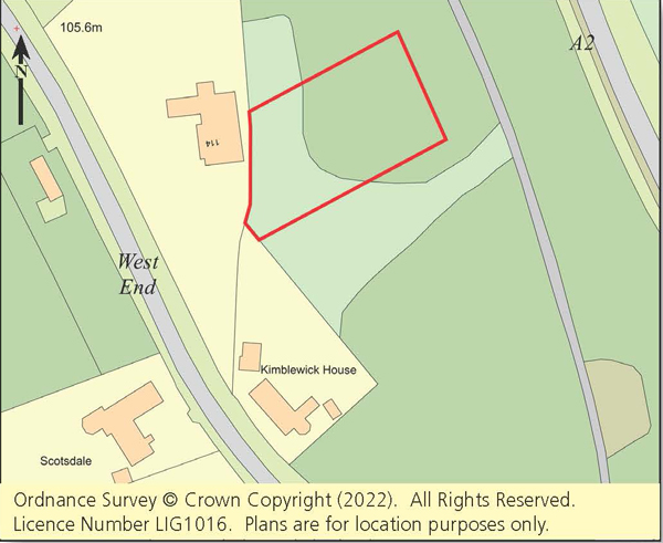 Lot: 122 - LAND EXTENDING TO HALF AN ACRE -